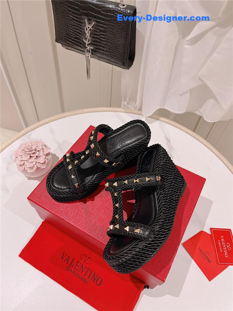 valentino studded sandals for women