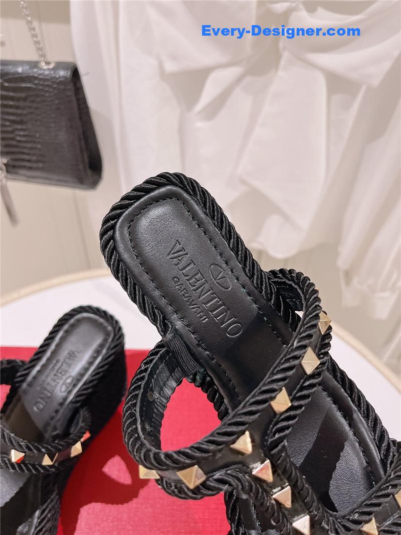 valentino studded sandals for women