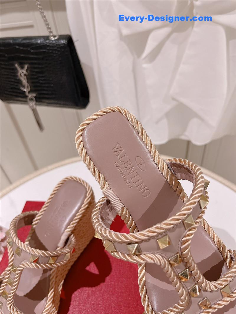 valentino studded sandals for women