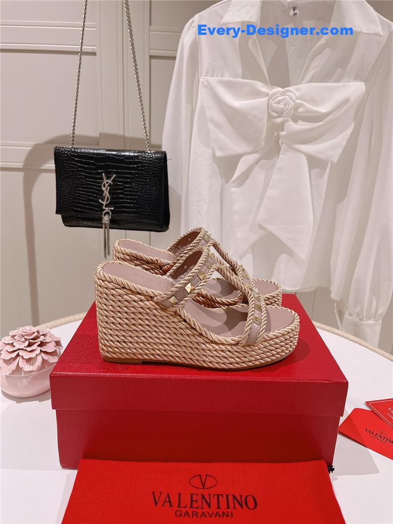 valentino studded sandals for women