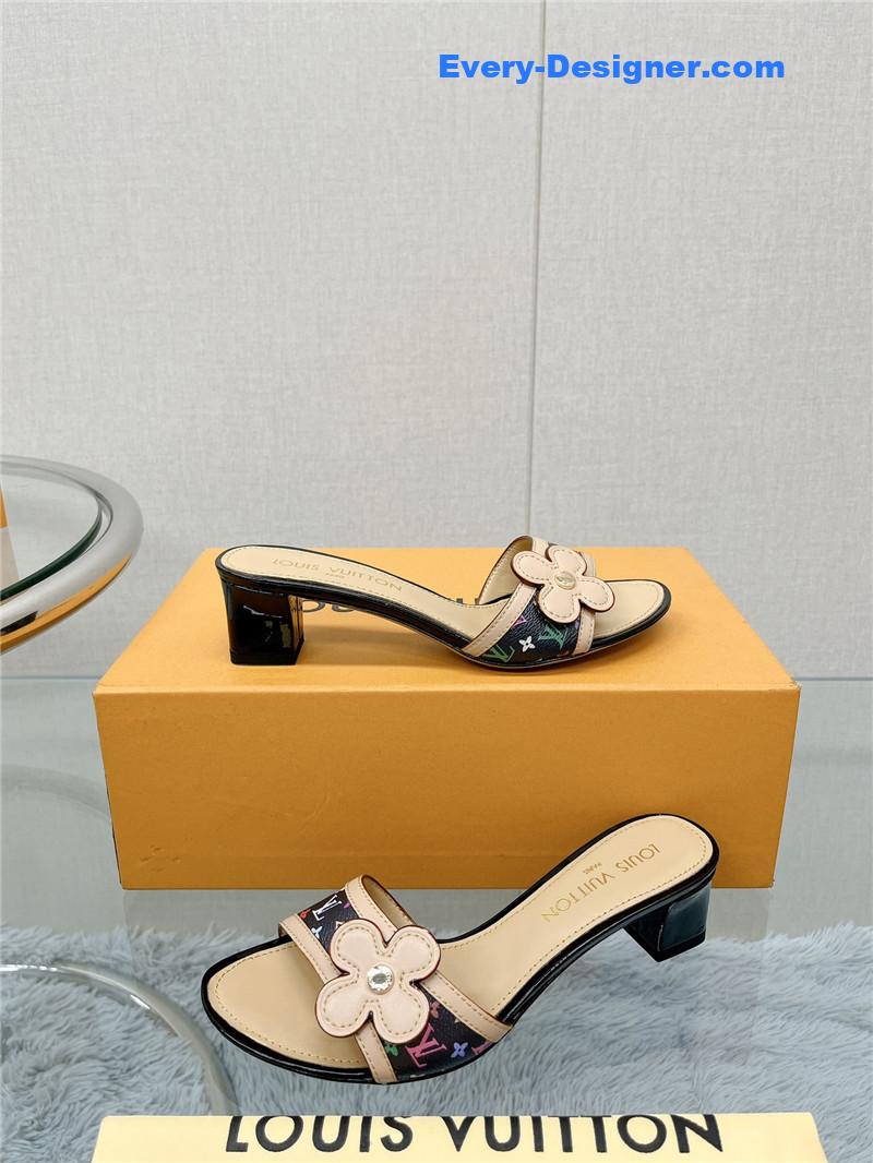 louis vuitton LV sunflower slippers