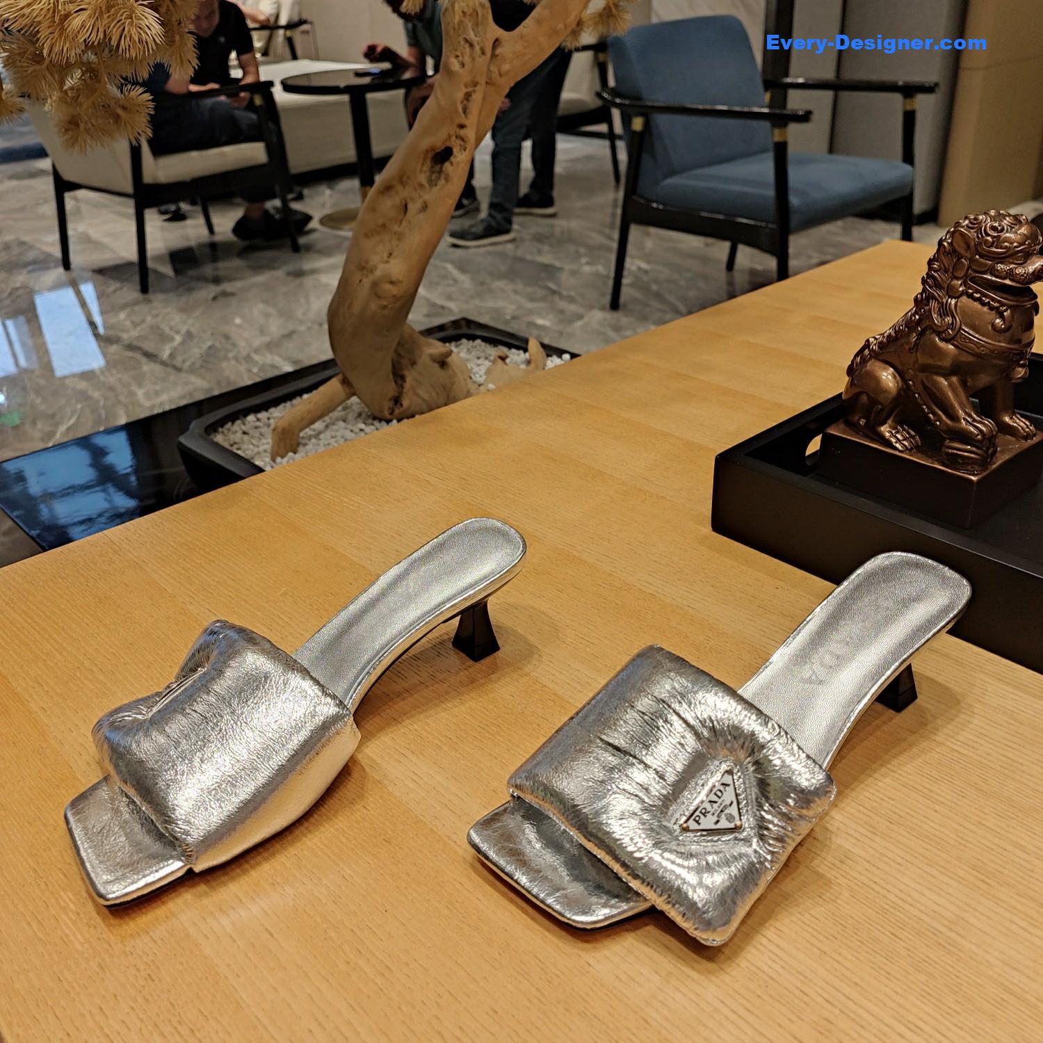 Pra*a macaron series explosive sandals