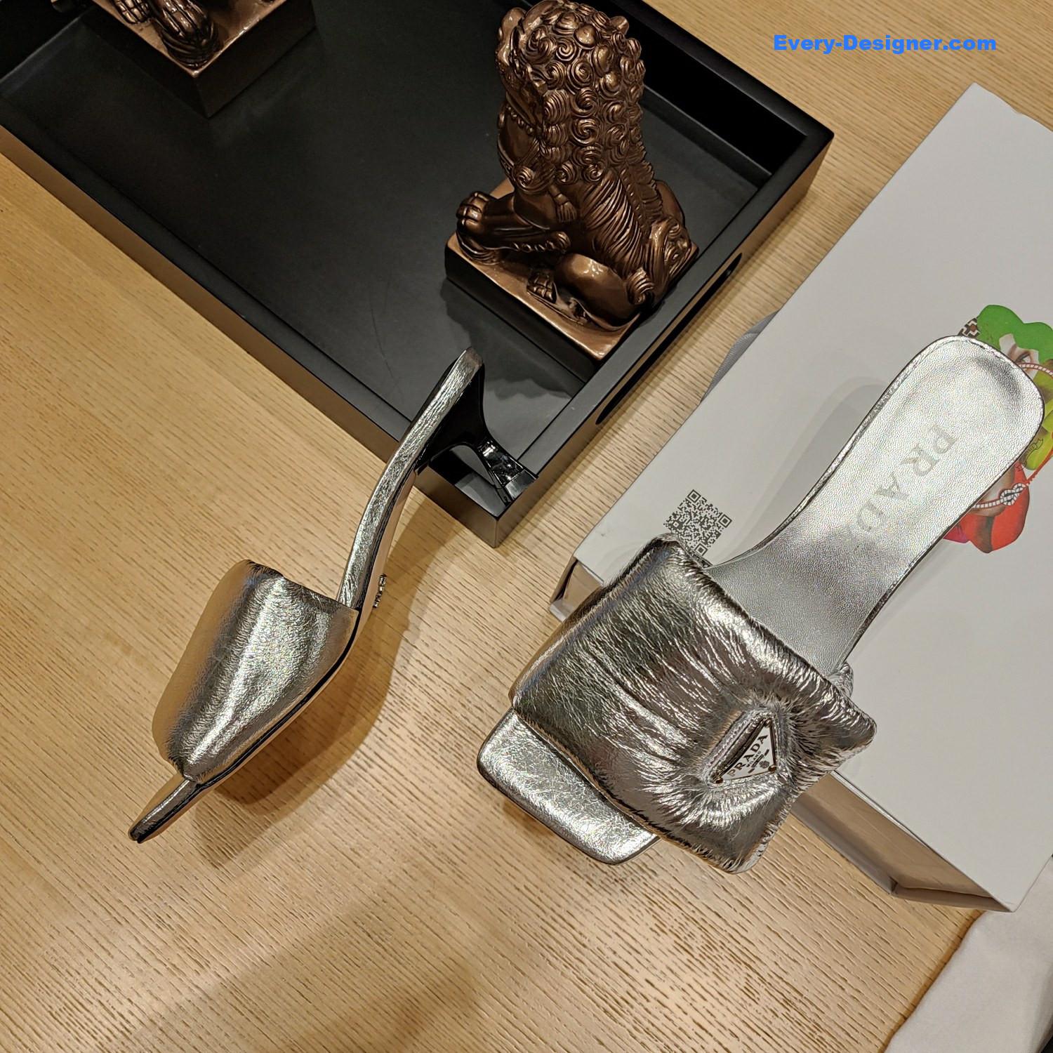 Pra*a macaron series explosive sandals