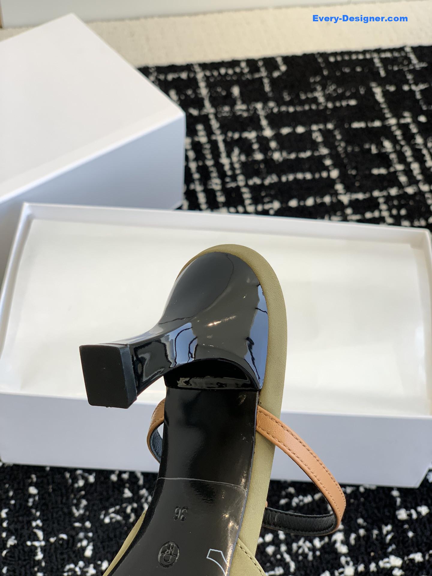 THE ROW T belt cat and muller sandals