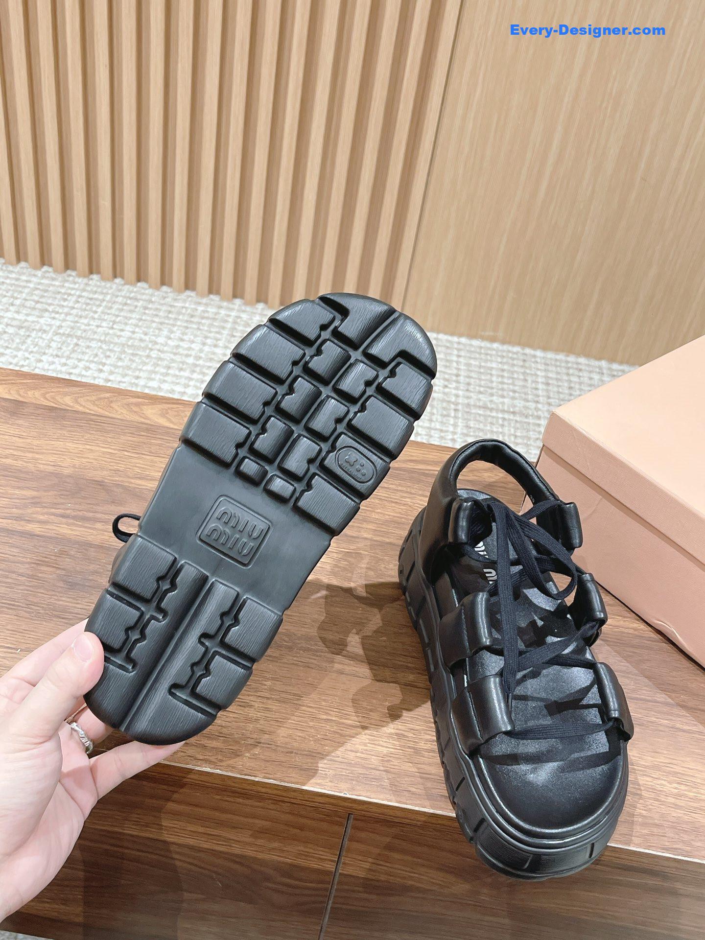 M1um1u spring and summer new casual strappy sandals