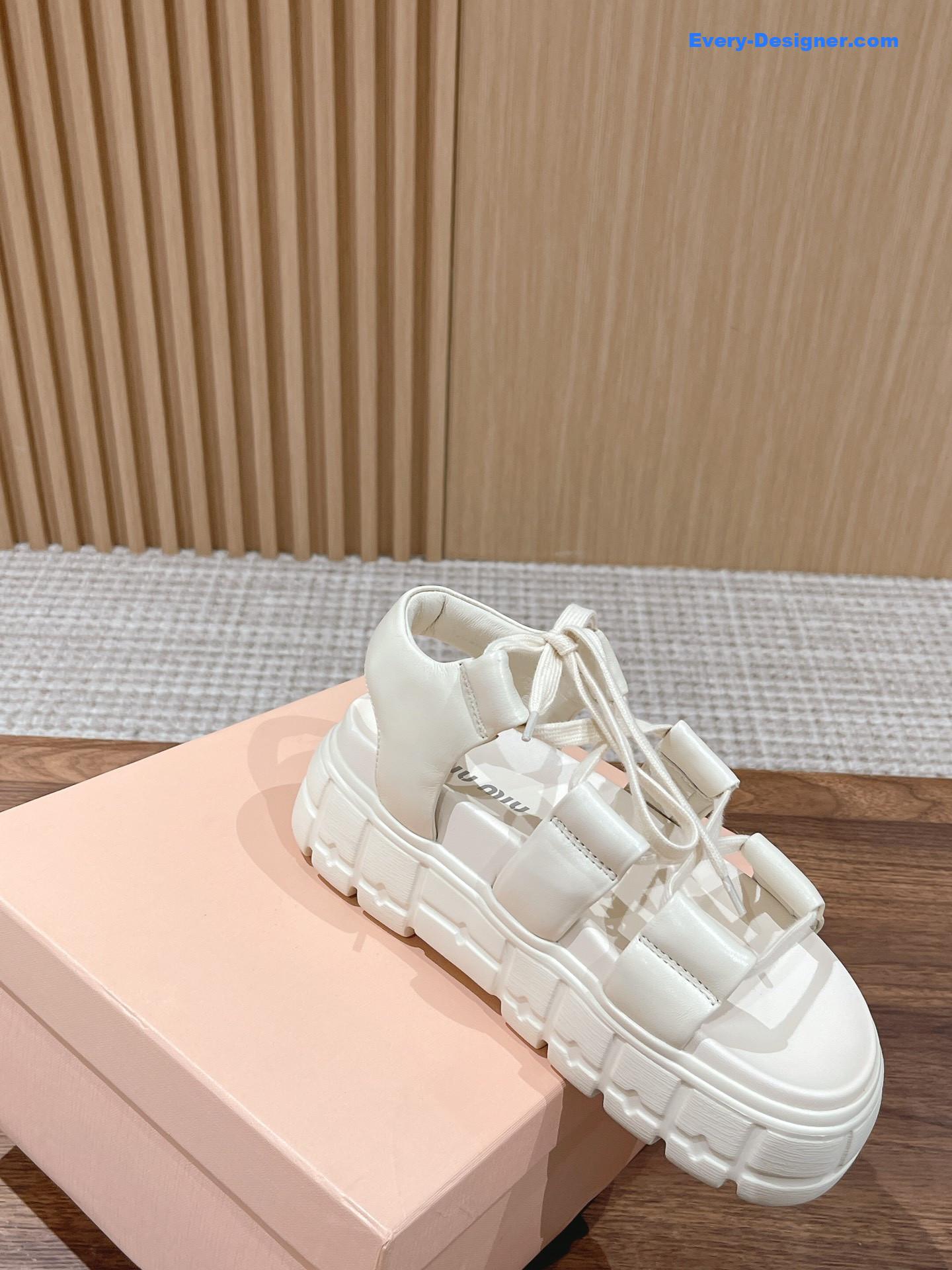 M1um1u spring and summer new casual strappy sandals