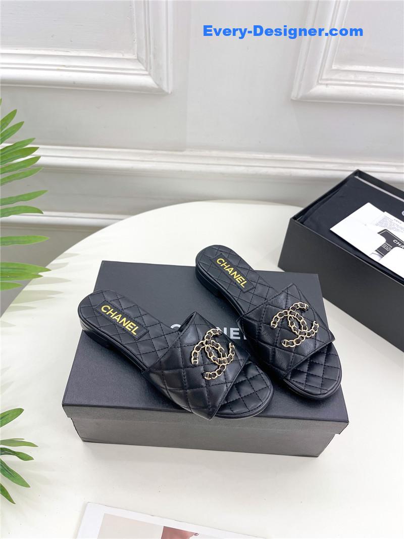 CC counter classic double C buckle slippers