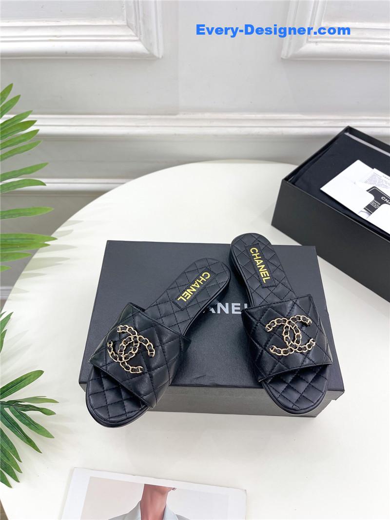 CC counter classic double C buckle slippers