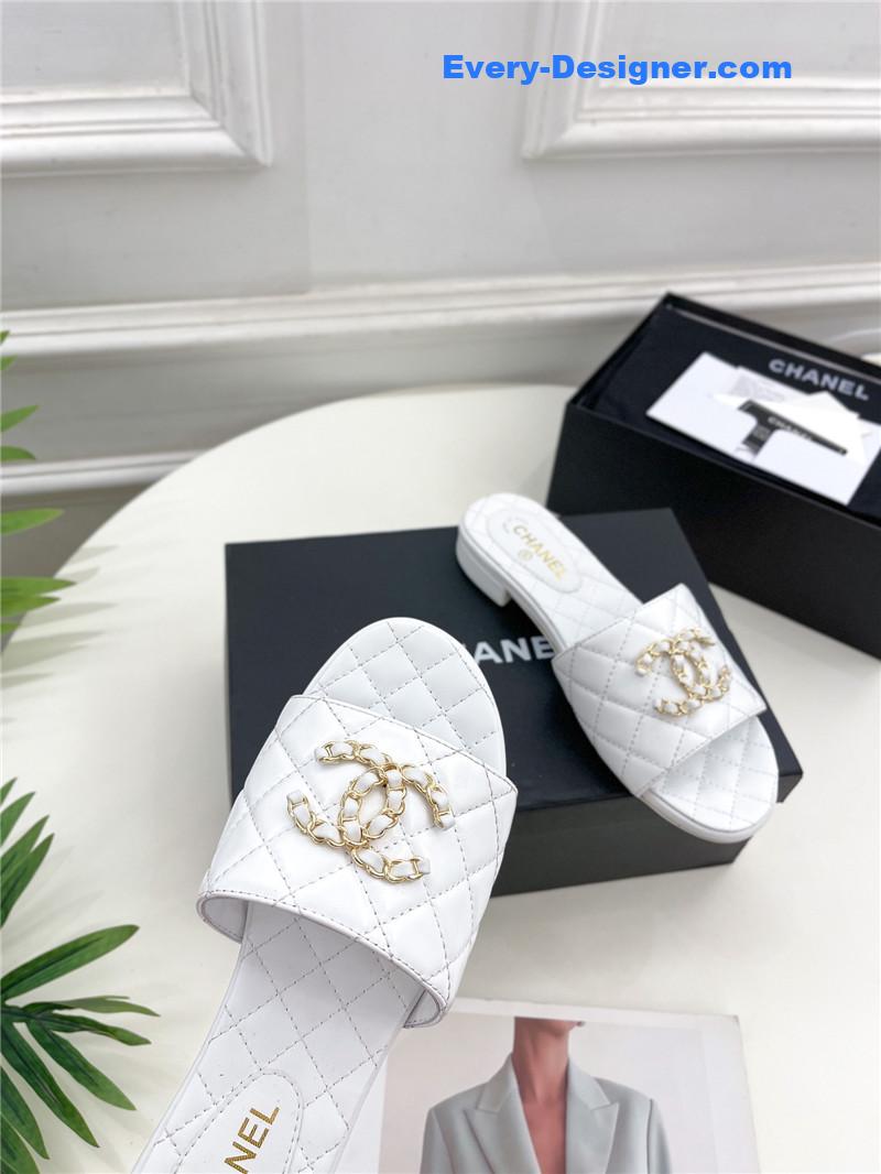 CC counter classic double C buckle slippers