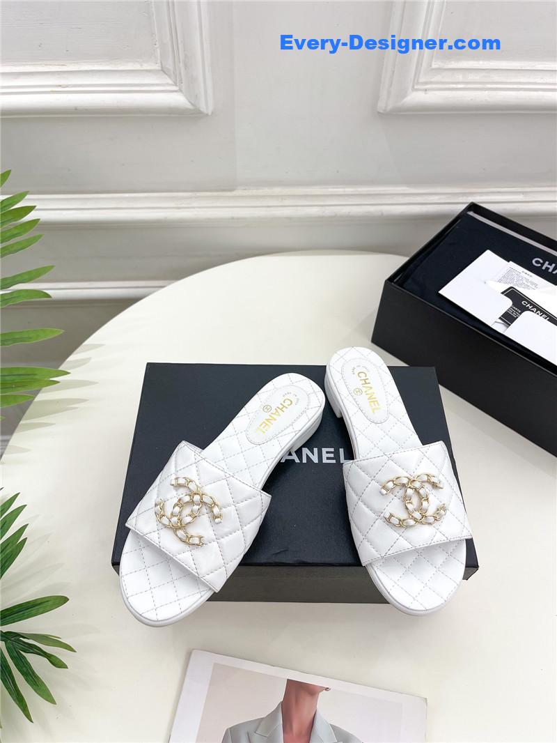 CC counter classic double C buckle slippers
