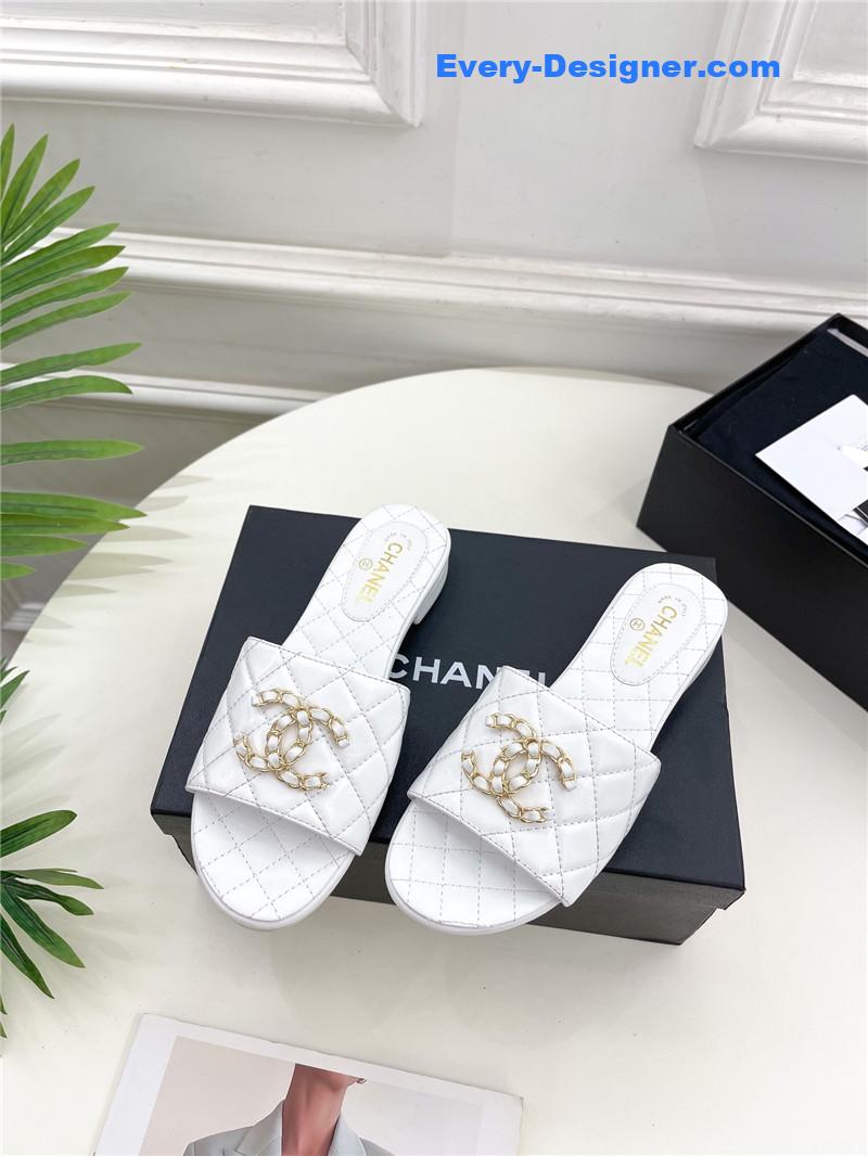 CC counter classic double C buckle slippers