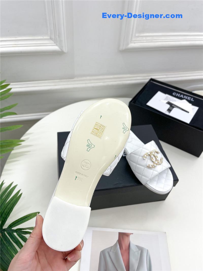 CC counter classic double C buckle slippers