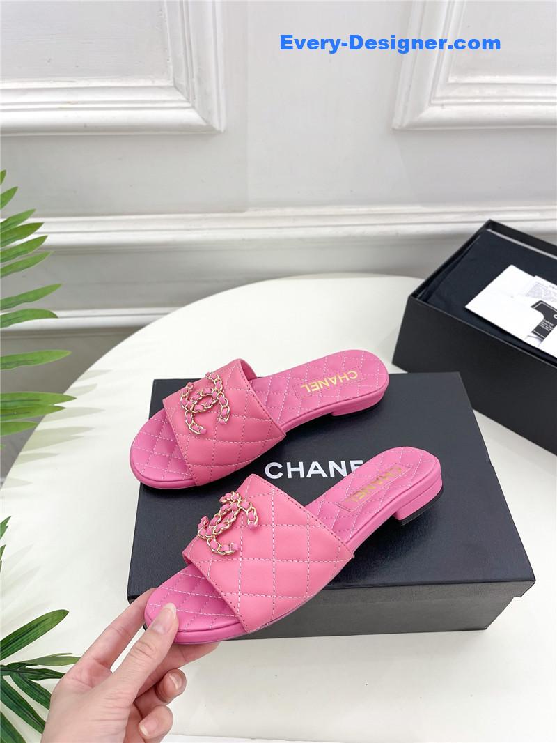 CC counter classic double C buckle slippers
