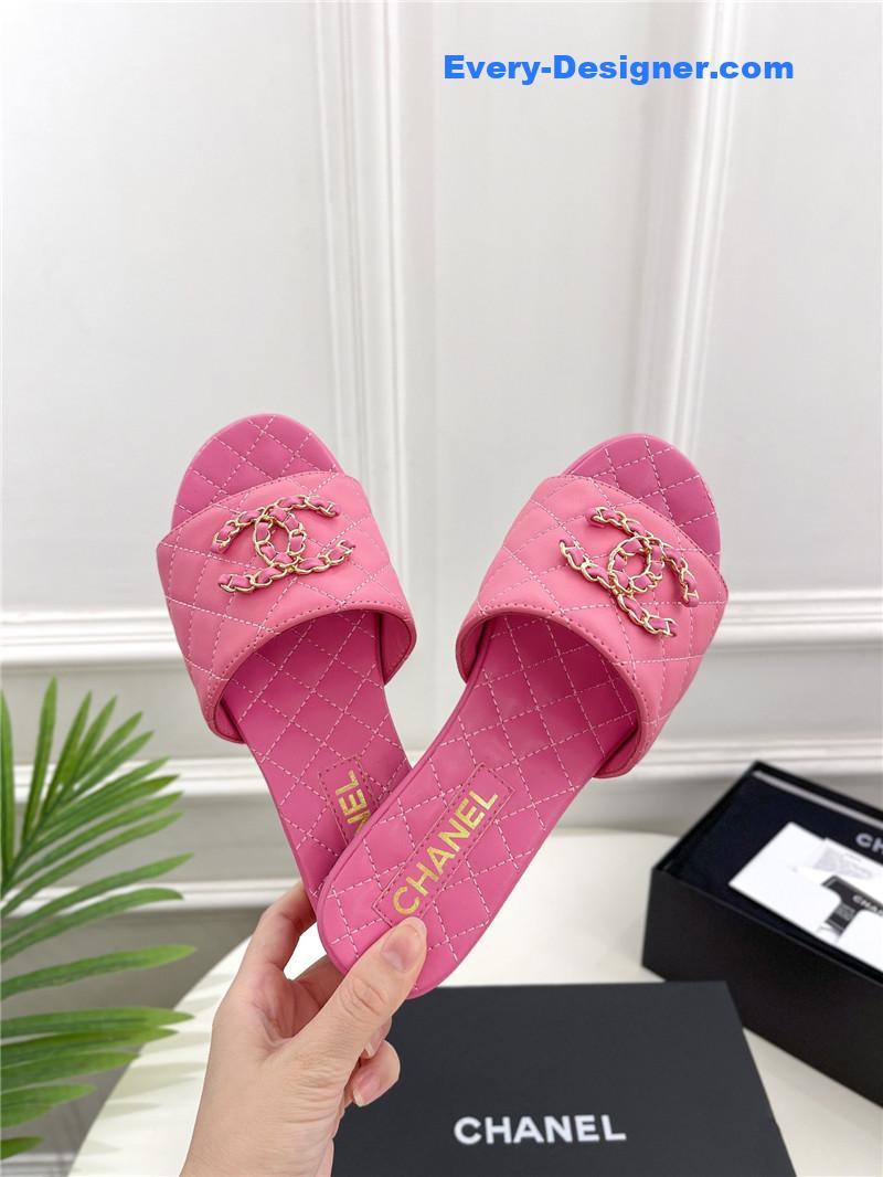 CC counter classic double C buckle slippers