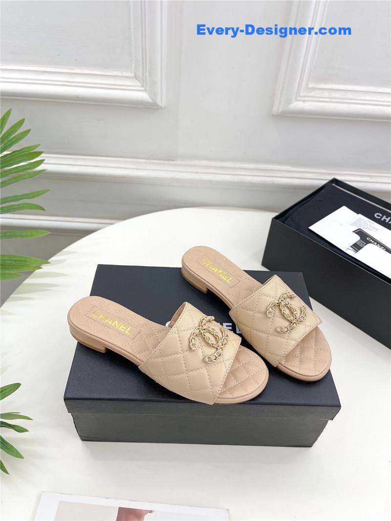 CC counter classic double C buckle slippers