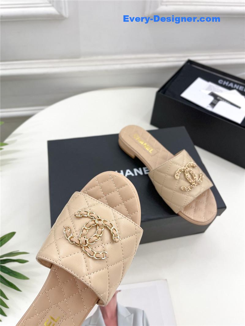 CC counter classic double C buckle slippers