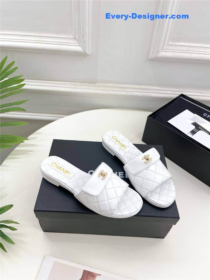 CC counter classic double C buckle slippers