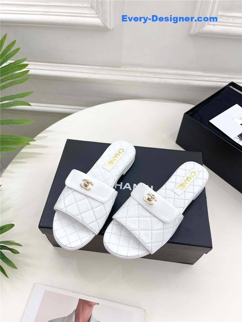 CC counter classic double C buckle slippers