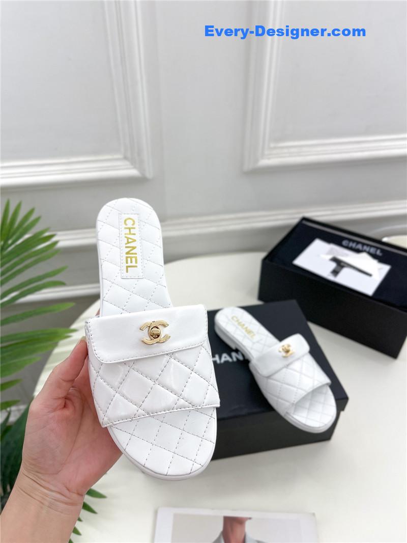 CC counter classic double C buckle slippers