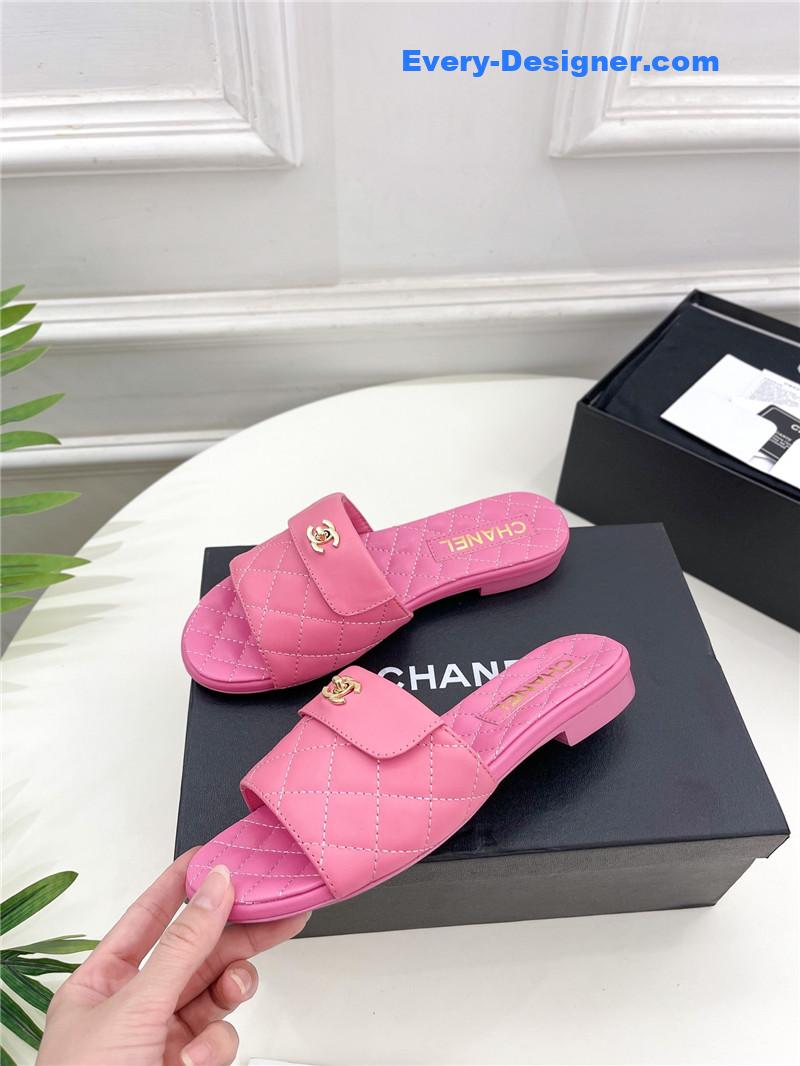 CC counter classic double C buckle slippers