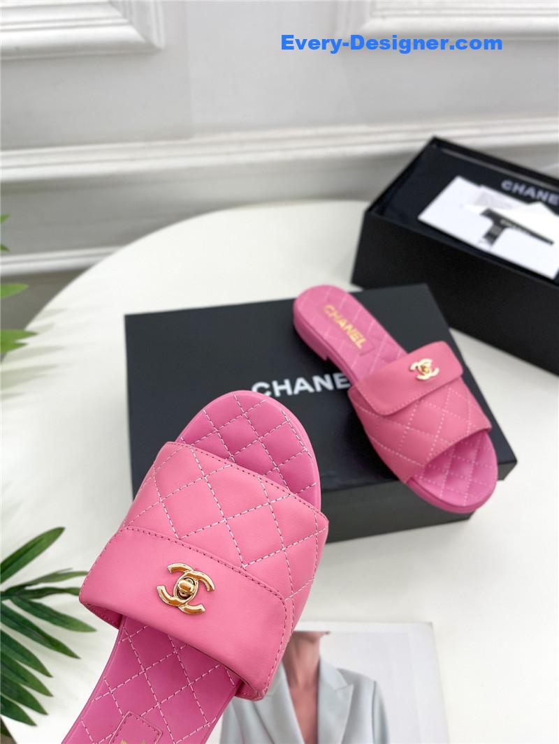 CC counter classic double C buckle slippers