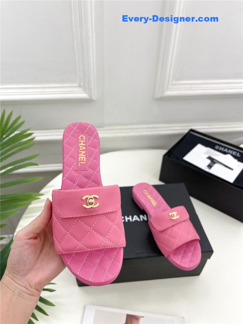 CC counter classic double C buckle slippers