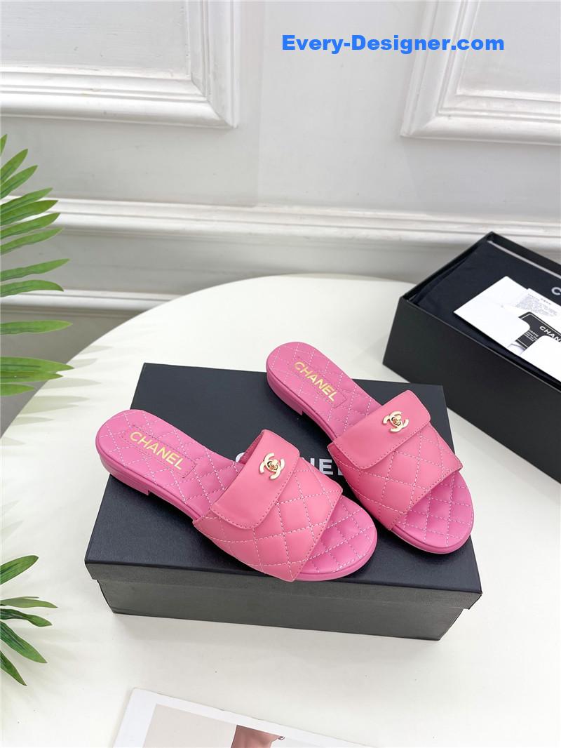 CC counter classic double C buckle slippers