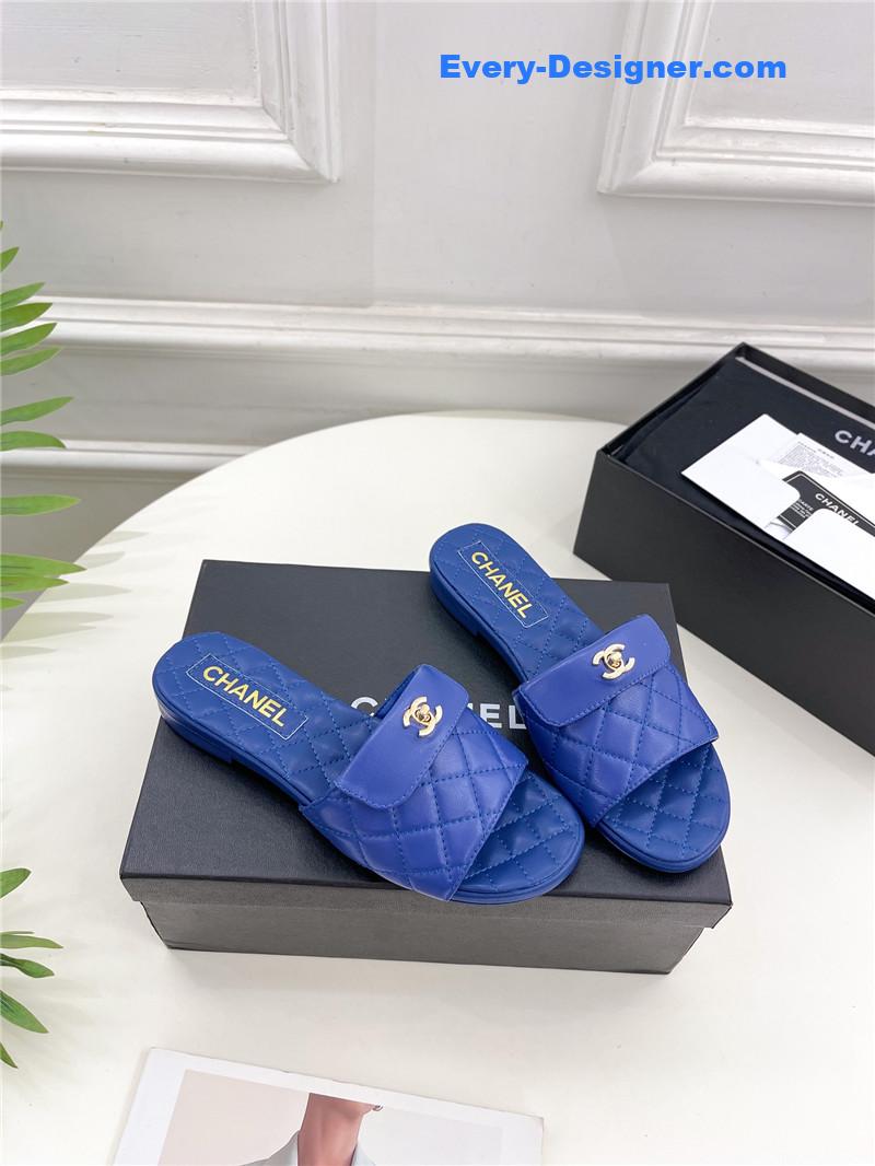 CC counter classic double C buckle slippers