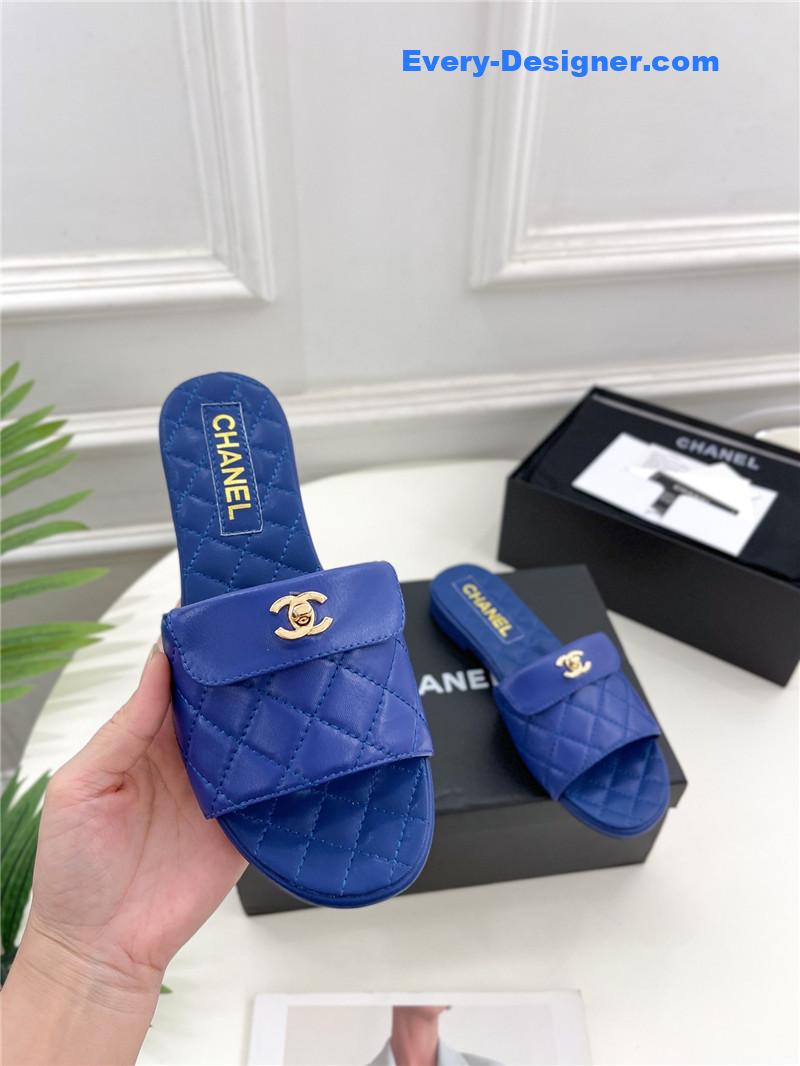 CC counter classic double C buckle slippers