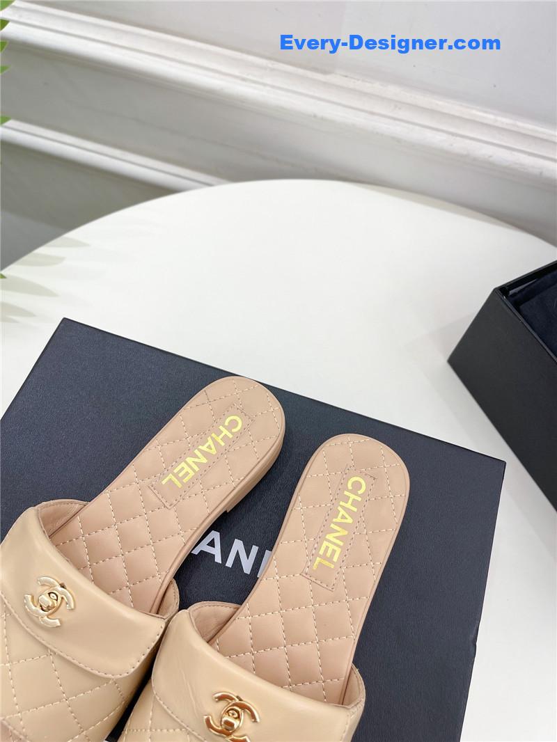 CC counter classic double C buckle slippers