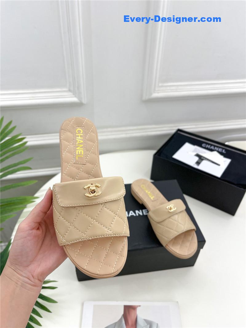 CC counter classic double C buckle slippers