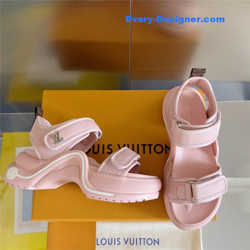 l0vis Vvtt0n lv velcro polka dot sandals