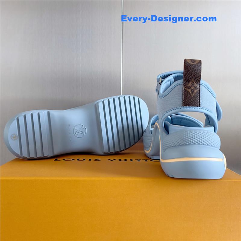 l0vis Vvtt0n lv velcro polka dot sandals