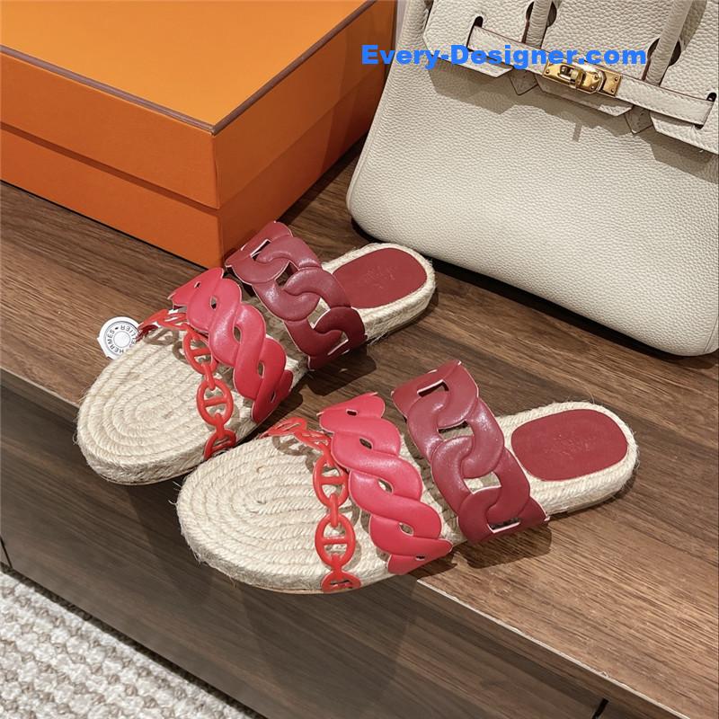 Hermes Gwen espadrilles