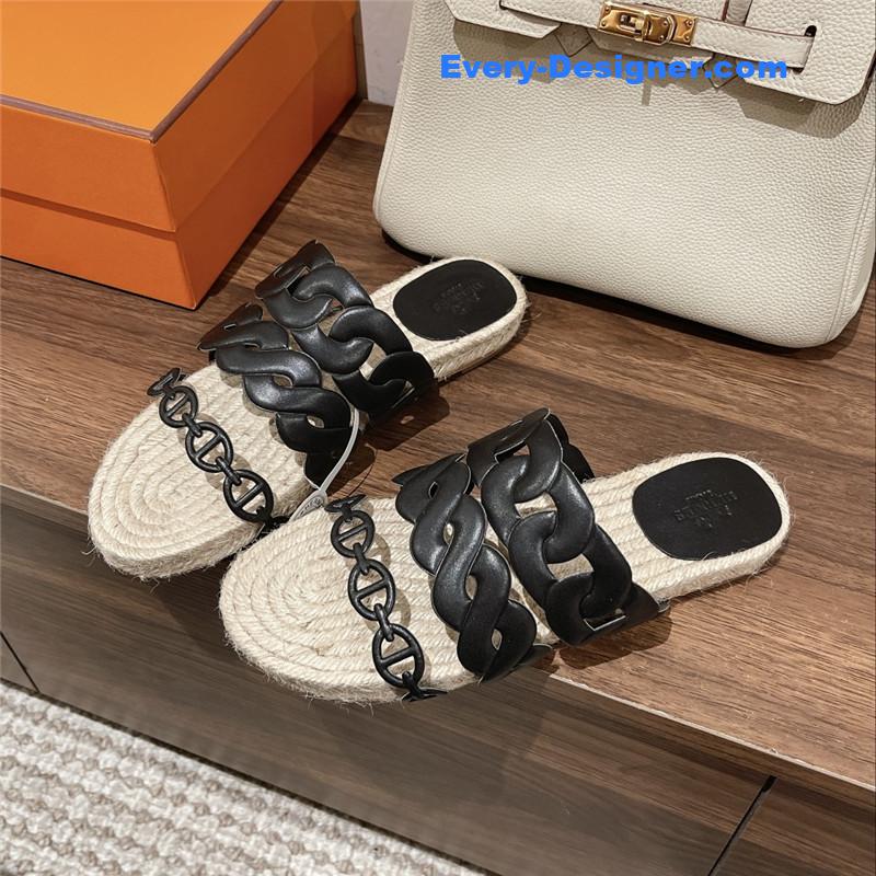 Hermes Gwen espadrilles