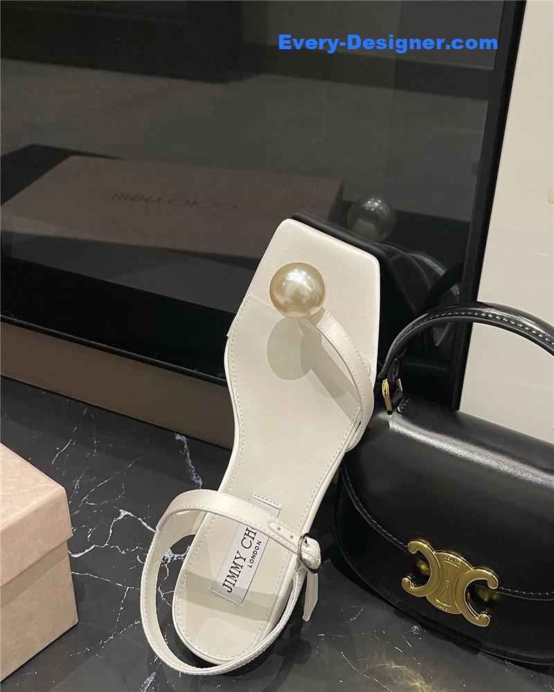 Jimmy Choo new rhinestone ball sandals