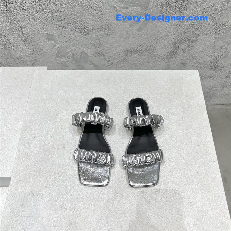 jil sander spring and summer new catwalk sandals