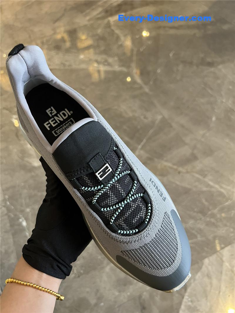 fendi slip on sneakers