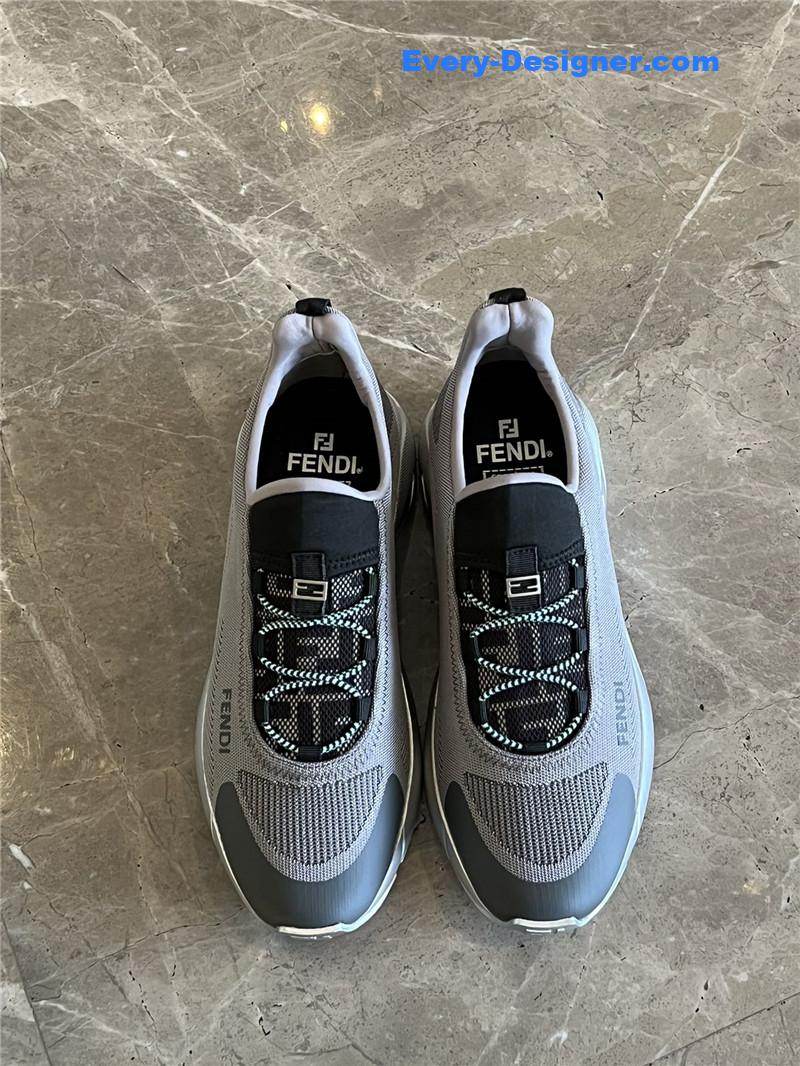 fendi slip on sneakers
