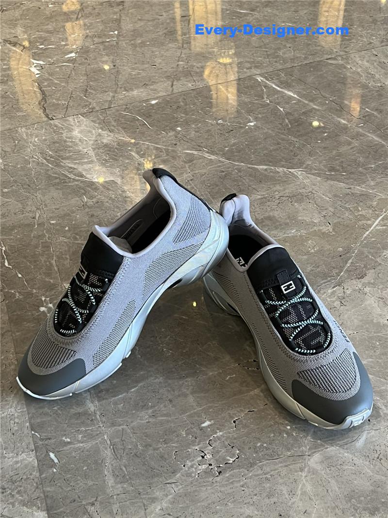 fendi slip on sneakers