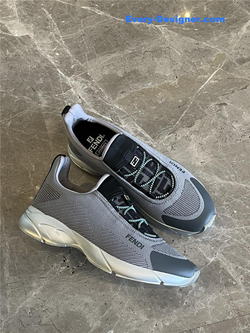 fendi slip on sneakers