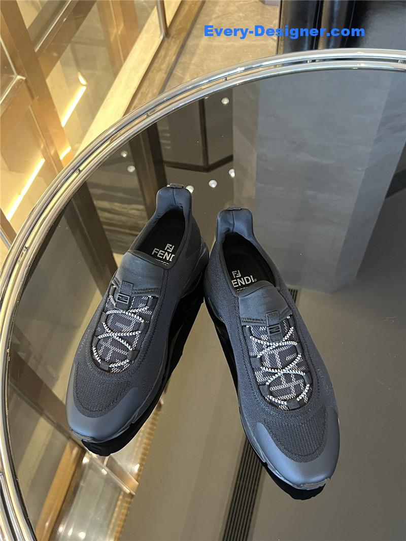 fendi slip on sneakers