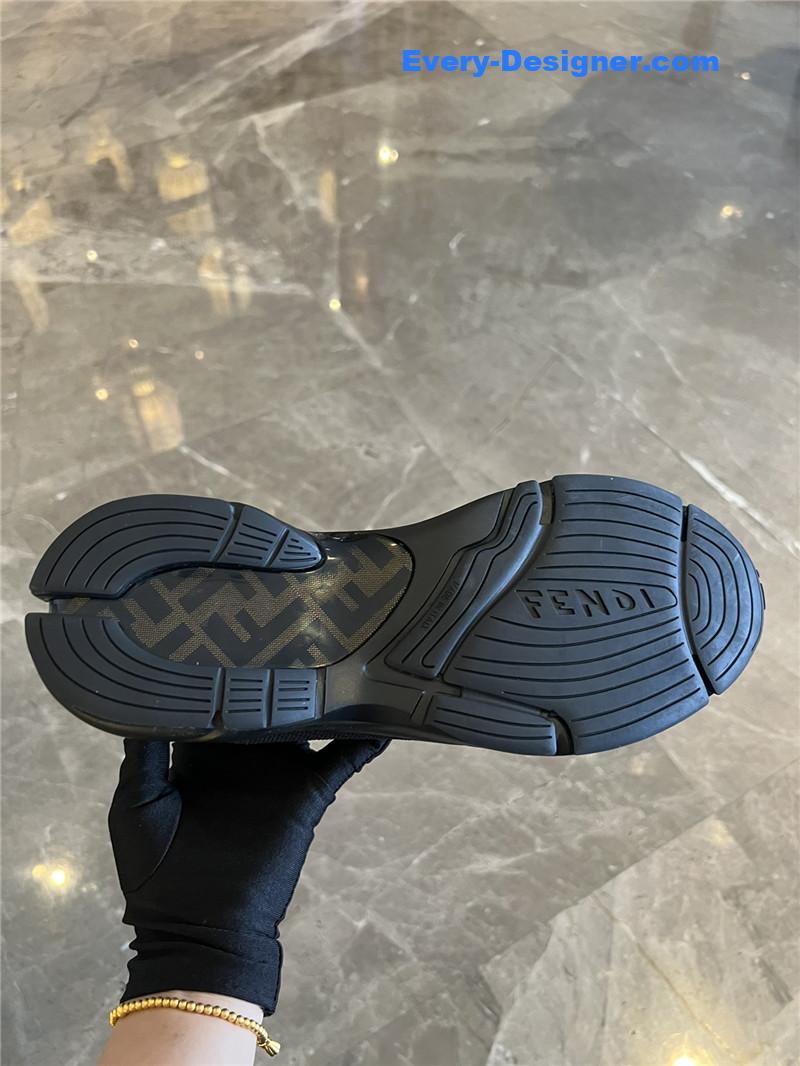 fendi slip on sneakers