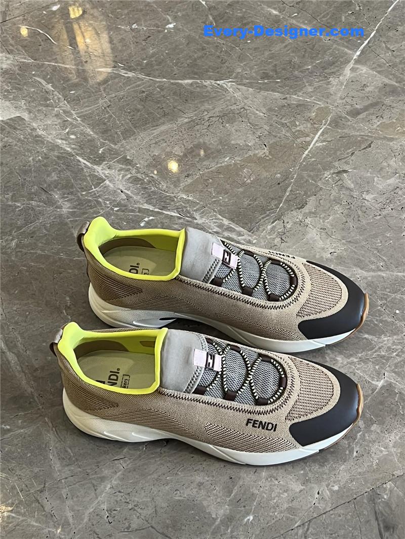 fendi slip on sneakers