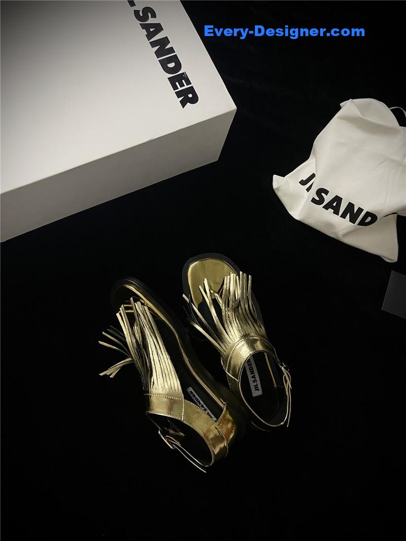 jil sander fashion tassel sandals