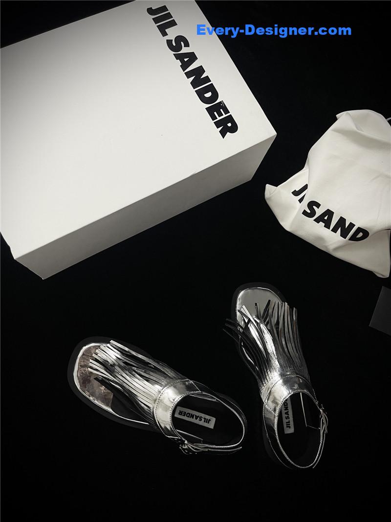jil sander fashion tassel sandals