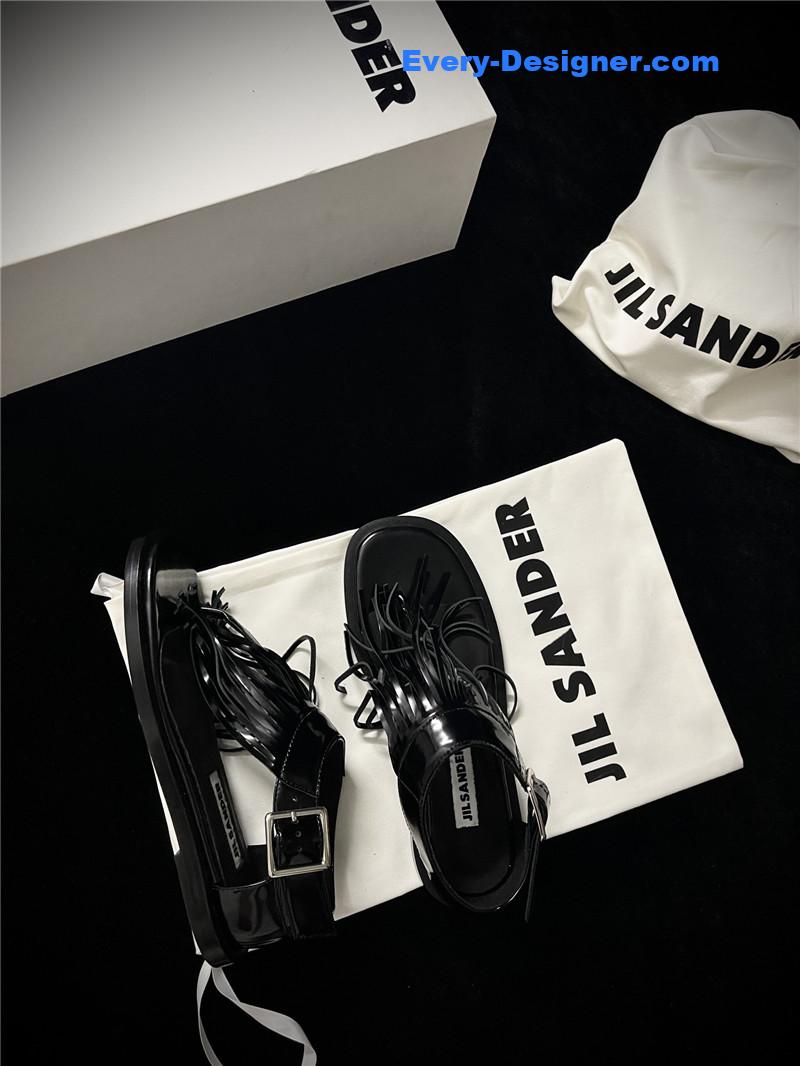 jil sander fashion tassel sandals