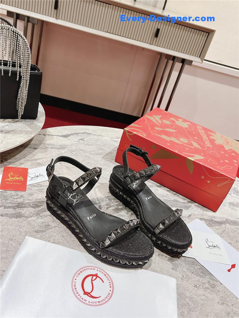 Christian Louboutin Wedge Sandals