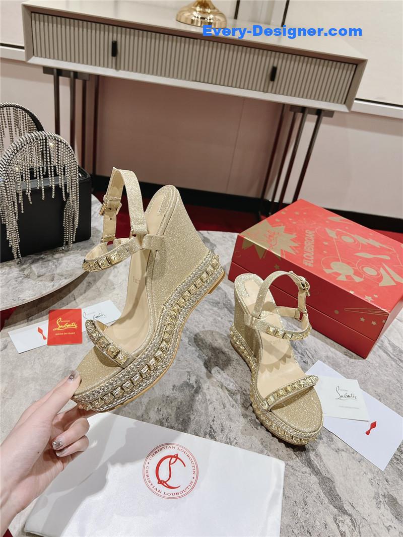 Christian Louboutin Wedge Sandals
