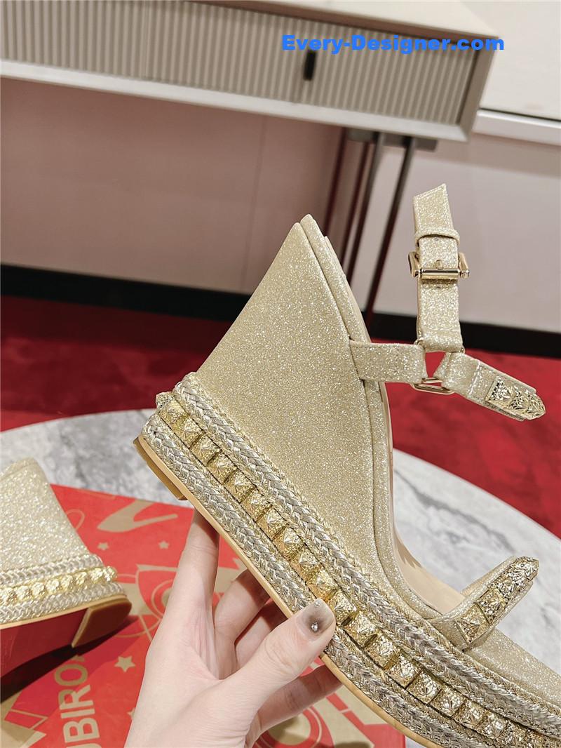 Christian Louboutin Wedge Sandals